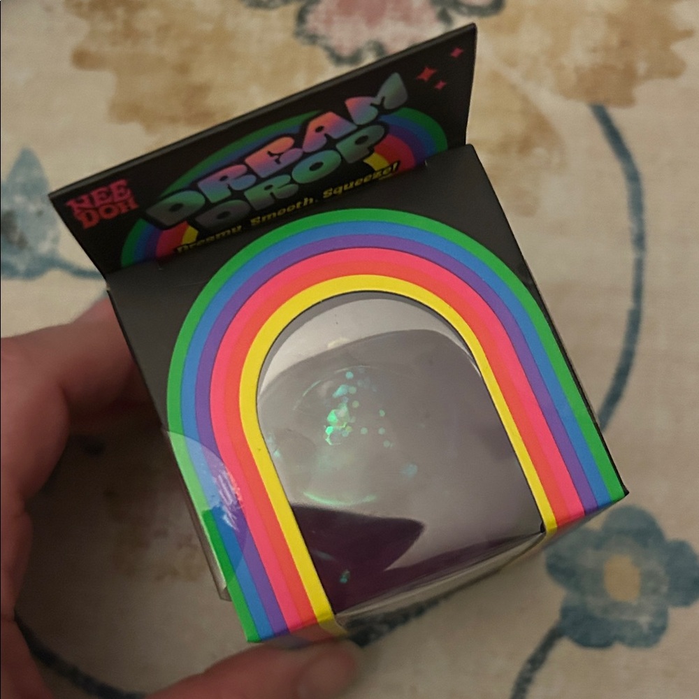 Needoh Dream Drop Purple Stress Toy - Picture 2 of 3
